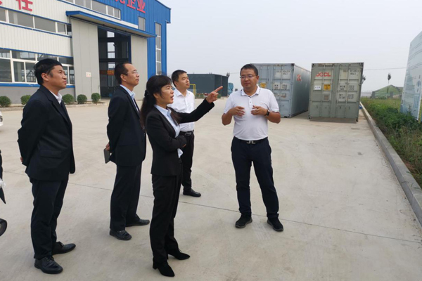 陜西航天建設(shè)集團(tuán)有限公司總經(jīng)理、黨委副書(shū)記謝明娟率隊(duì)赴遼寧一諾環(huán)保產(chǎn)業(yè)集團(tuán)開(kāi)展考察調(diào)研工作